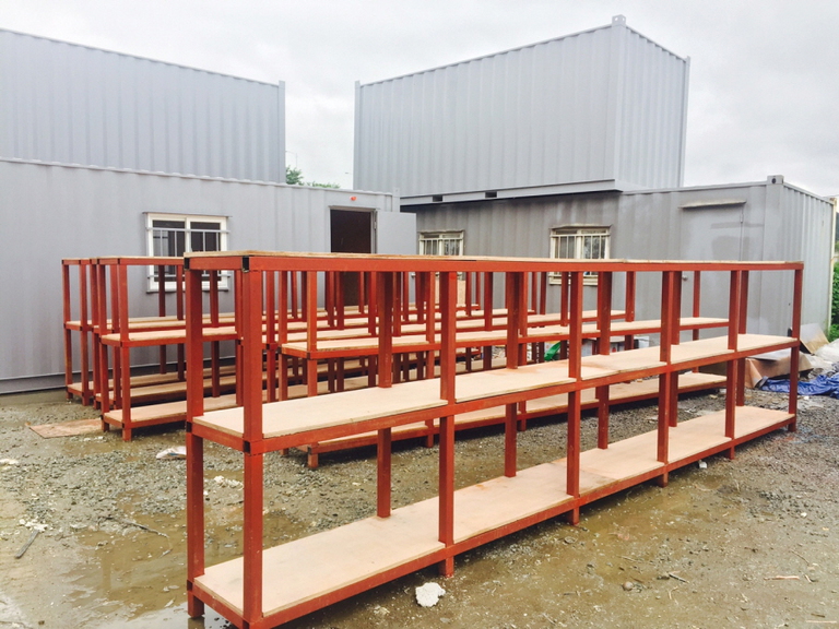 총기보관실 선반